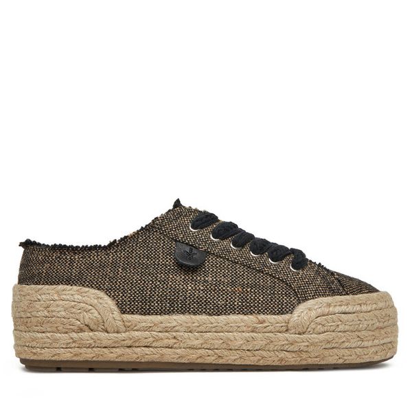 Espadryle EMU Australia. Czarne espadryle damskie EMU Australia, bez wzorów, bez obcasa. Za 409.99 zł.