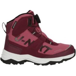 Buty trekkingowe Whistler Nocara. Czerwone obuwie trekkingowe damskie WHISTLER, z materiału, bez zapięcia. Za 304.50 zł.