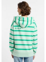 ELBSAND Bluza "Marvi" w kolorze zielonym rozmiar: M. Zielone bluzy damskie ELBSAND, m, bez wzorów, z kapturem. Za 246.53 zł.