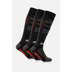 Skarpety narciarskie dla dorosłych Surfanic Full Size Black Orange 3 pary. Czarne rękawiczki damskie SURFANIC, bez wzorów, z syntetyku. Za 79.99 zł.