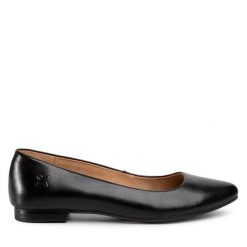 Baleriny Maciejka. Czarne balerinki damskie Maciejka, bez wzorów. Za 219.99 zł.