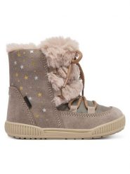 Primigi Śniegowce GORE-TEX 2361400 Beżowy ciemny. Brązowe kozaki dziewczęce Primigi, bez wzorów, z gore-texu, bez obcasa, bez zapięcia. Za 309.99 zł.