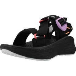 Sandały COLUMBIA KONOS ELEVATE STRAP SAND Czarny. Czarne sandały damskie Columbia, bez wzorów, z tkaniny, bez obcasa, bez zapięcia. Za 325.99 zł.