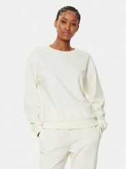 Armani Exchange Bluza 8NYMLG YJE5Z 1130 Beżowy Regular Fit. Brązowe bluzy damskie Armani Exchange, m, bez wzorów, z bawełny, bez kaptura. Za 269.99 zł.