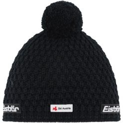Czapka Eisbar Trail Pompon MÜ SKA. Czarne czapki damskie Eisbär, bez wzorów. Za 229.99 zł.