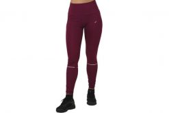 Leginsy fitness damskie Asics System Tight W. Czerwone legginsy sportowe damskie Asics, s, bez wzorów, z elastanu, do biegania. Za 149.99 zł.