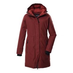 Parka damska z kapturem Killtec GW 22. Czarne parki damskie GIGA DX, na zimę, m, z dzianiny, z kapturem. Za 653.50 zł.