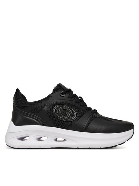 Guess Sneakersy FLTSE BELE12 Czarny. Czarne obuwie sportowe damskie Guess, ze skóry, bez zapięcia. Za 289.99 zł.