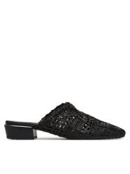 Hispanitas Klapki HV264790 C003 Czarny. Czarne klapki damskie Hispanitas, bez wzorów, z materiału, bez obcasa, bez zapięcia. Za 549.99 zł.