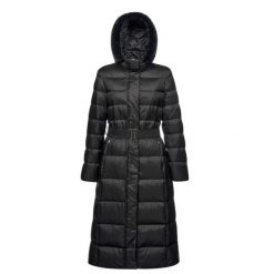 Kurtka GEOX W PHEBY Czarny. Czarne kurtki damskie Geox, bez wzorów, z tkaniny, bez kaptura. Za 783.99 zł.