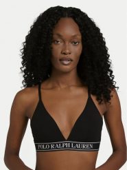 Polo Ralph Lauren Biustonosz braletka 4P0480 Czarny. Czarne biustonosze Polo Ralph Lauren, bez wzorów, z bawełny. Za 297.99 zł.