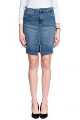 LEE Pencil Skirt DAMSKA SPÓDNICA JEANSOWA MID WORN MARTHA L38GQDTO 112108194. Spódnice damskie Lee, l, bez wzorów, z jeansu. Za 169.99 zł.