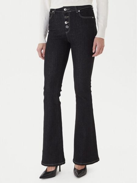 Gaudi Jeansy 521BD26006 Czarny Flare Fit. Czarne jeansy damskie Gaudi. Za 319.99 zł.
