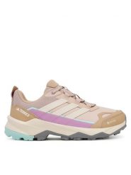 Adidas Trekkingi Terrex Skychaser AX5 GORE-TEX JQ2221 Beżowy. Brązowe obuwie trekkingowe damskie Adidas, z gore-texu, bez zapięcia. Za 529.99 zł.