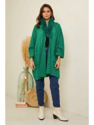 Soft Cashmere Kardigan w kolorze zielonym rozmiar: 38/40. Zielone kardigany damskie Soft Cashmere, bez wzorów. Za 166.88 zł.