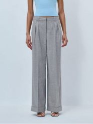 LeGer Spodnie "Jale" w kolorze szarym rozmiar: 36. Szare spodnie materiałowe damskie LeGer, bez wzorów, z materiału. Za 217.99 zł.