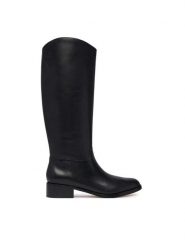 LAUREN RALPH LAUREN Kozaki 802P12995001 Czarny. Czarne kozaki damskie Lauren Ralph Lauren, bez obcasa, na płaskiej podeszwie, bez zapięcia. Za 1,599.00 zł.