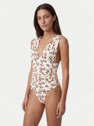 Guess Strój kąpielowy W6YZ34 K7181 Biały. Białe stroje jednoczęściowe Guess, z aplikacjami, z syntetyku. Za 347.99 zł.