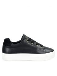 Gant Sneakersy 32531169 Czarny. Czarne obuwie sportowe damskie Gant, ze skóry, bez zapięcia. Za 549.99 zł.