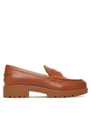 LAUREN RALPH LAUREN Mokasyny Marli 802967752002 Brązowy. Brązowe mokasyny damskie Lauren Ralph Lauren, ze skóry, bez obcasa. Za 619.99 zł.