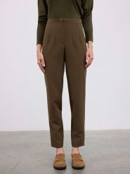 BGN Spodnie w kolorze brązowym rozmiar: 36. Brązowe spodnie materiałowe damskie BGN, bez wzorów, z materiału. Za 153.34 zł.