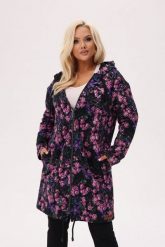 Bluza z kapturem Jeżynowy ogród - kobiecość, która kwitnie wieczorem PLUS SIZE XXL OVERSIZE JESIEŃ. Czerwone bluzy damskie Moda Size Plus Iwanek, na jesień, plus size, z aplikacjami, z bawełny, z kapturem. Za 329.90 zł.