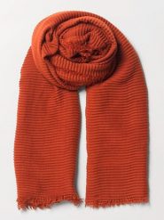 Becksöndergaard Szal w kolorze rdzawobrązowym - 200 x 120 cm rozmiar: onesize. Brązowe szaliki damskie Becksöndergaard, bez wzorów, z tkaniny. Za 108.74 zł.