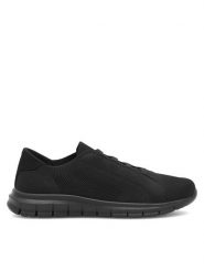 Clara Barson Sneakersy WS2202-02 Czarny. Czarne obuwie sportowe damskie Clara Barson, z materiału, bez zapięcia. Za 99.99 zł.