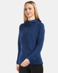 Damska bluza techniczna Kilpi TANALI-W. Niebieskie bluzy damskie Kilpi, s, bez wzorów, z materiału, z kapturem. Za 422.05 zł.