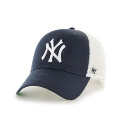 Czapka z daszkiem 47 Brand MLB New York Yankees Trucker - B-BRANS17CTP-NY. Czarne czapki z daszkiem damskie 47 Brand, bez wzorów. Za 92.00 zł.