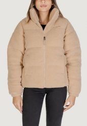 Kurtka Kobieta COLUMBIA Puffect™ Sherpa. Brązowe kurtki damskie Columbia, na zimę, m, bez wzorów, z materiału, bez kaptura. Za 806.10 zł.