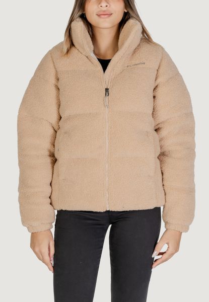 Kurtka Kobieta COLUMBIA Puffect™ Sherpa. Brązowe kurtki damskie Columbia, na zimę, m, bez wzorów, z materiału, bez kaptura. Za 806.10 zł.