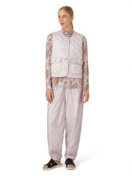 Ilse Jacobsen Kamizelka pikowana w kolorze jasnoróżowym rozmiar: 34. Różowe kamizelki damskie Ilse Jacobsen, bez wzorów, bez kaptura. Za 165.99 zł.