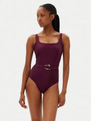 Hunkemöller Strój kąpielowy Costa 301262 Fioletowy. Fioletowe stroje jednoczęściowe Hunkemöller, bez wzorów, z syntetyku. Za 149.99 zł.