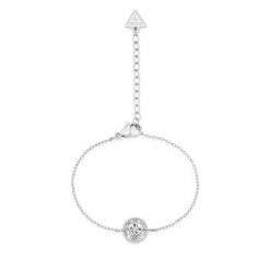 Bransoletka Guess. Szare bransoletki damskie Guess, srebrne. Za 249.99 zł.