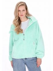 Schmuddelwedda Kurtka polarowa w kolorze miętowym rozmiar: L. Zielone kurtki damskie Schmuddelwedda, l, bez wzorów, z polaru, bez kaptura. Za 173.99 zł.