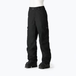 Spodnie snowboardowe damskie 686 Aura Cargo. Czarne spodnie sportowe damskie GEOLOGIC, na zimę, bez wzorów, narciarskie. Za 629.99 zł.