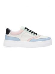 Liu Jo Sneakersy w kolorze kremowo-jasnoróżowo-turkusowym rozmiar: 38. Brązowe obuwie sportowe damskie Liu Jo, bez zapięcia. Za 281.10 zł.
