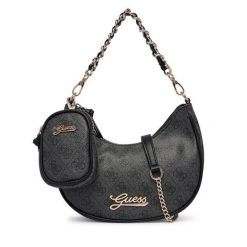 Torebka Guess. Czarne torebki klasyczne damskie Guess, bez dodatków. Za 294.99 zł.