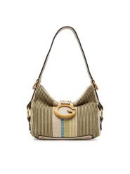 Guess Torebka Camden Mini HWAB93 08720 Beżowy. Brązowe torebki klasyczne damskie Guess, z materiału, bez dodatków. Za 589.99 zł.