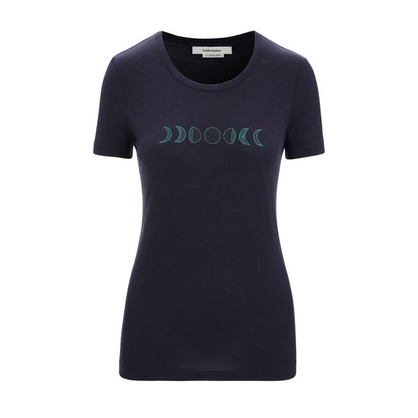 Koszulka trekkingowa damska icebreaker Tech Lite II Moon Phase. Niebieskie koszulki damskie Icebreaker, xs, bez wzorów, bez kołnierzyka, bez ramiączek. Za 356.99 zł.