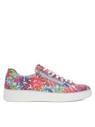 Remonte Sneakersy D2E02-90 Czerwony. Czerwone obuwie sportowe damskie Remonte, ze skóry, bez zapięcia. Za 251.99 zł.