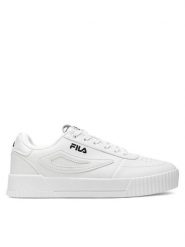 Fila Sneakersy MILENA FFW0439-10004 Biały. Białe obuwie sportowe damskie Fila, z materiału, bez zapięcia. Za 223.99 zł.