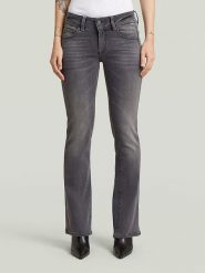 G-Star Dżinsy - Bootcut fit - w kolorze antracytowym rozmiar: W26/L32. Czarne jeansy damskie G-Star. Za 266.01 zł.