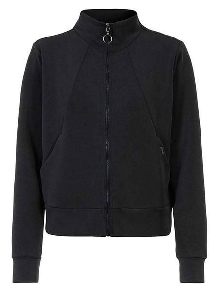 Herrlicher Bluza "Sveja" w kolorze czarnym rozmiar: XS. Czarne bluzy damskie Herrlicher, xs, bez wzorów, bez kaptura. Za 174.50 zł.