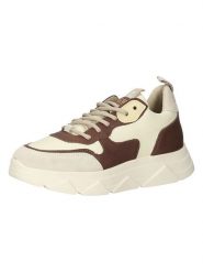 Steve Madden Skórzane sneakersy w kolorze beżowo-brązowym rozmiar: 40. Brązowe obuwie sportowe damskie Steve Madden, bez zapięcia. Za 301.95 zł.