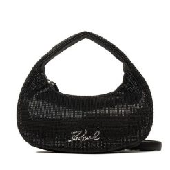 Torebka KARL LAGERFELD. Czarne torebki klasyczne damskie KARL LAGERFELD, bez dodatków. Za 909.99 zł.