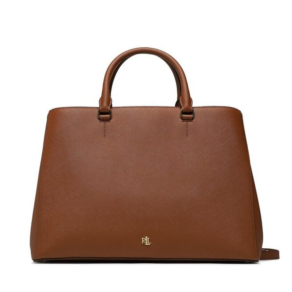 Torebka LAUREN RALPH LAUREN. Brązowe kuferki damskie Lauren Ralph Lauren, bez dodatków. Za 1,026.99 zł.