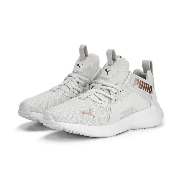 Buty do chodzenia damskie Puma SOFTRIDE ENZO NXT WNS. Białe obuwie sportowe casual damskie Puma, bez zapięcia. Za 293.00 zł.