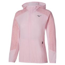 Damska kurtka wodoodporna Mizuno Active Alpha. Czerwone kurtki damskie Mizuno, l, bez wzorów, bez kaptura. Za 385.60 zł.